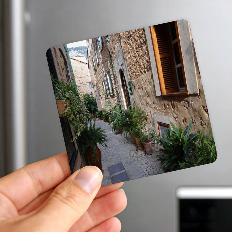 مگنت مدل کوچه سنگی کد M130 مجموعه 3 عددی کد A583