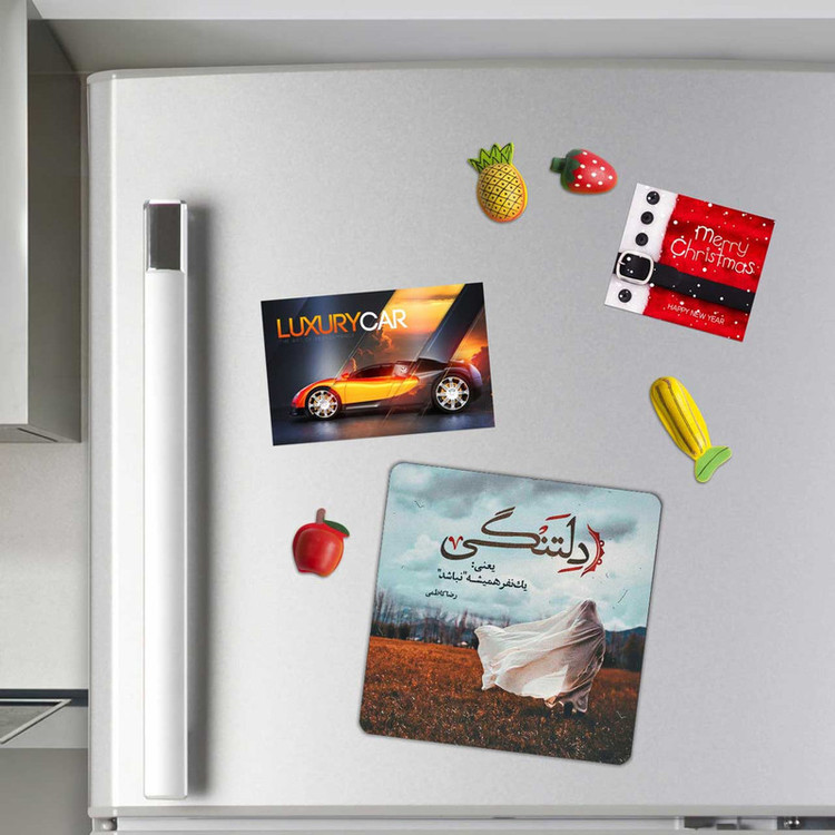 مگنت یخچال طرح دلتنگی کد A610