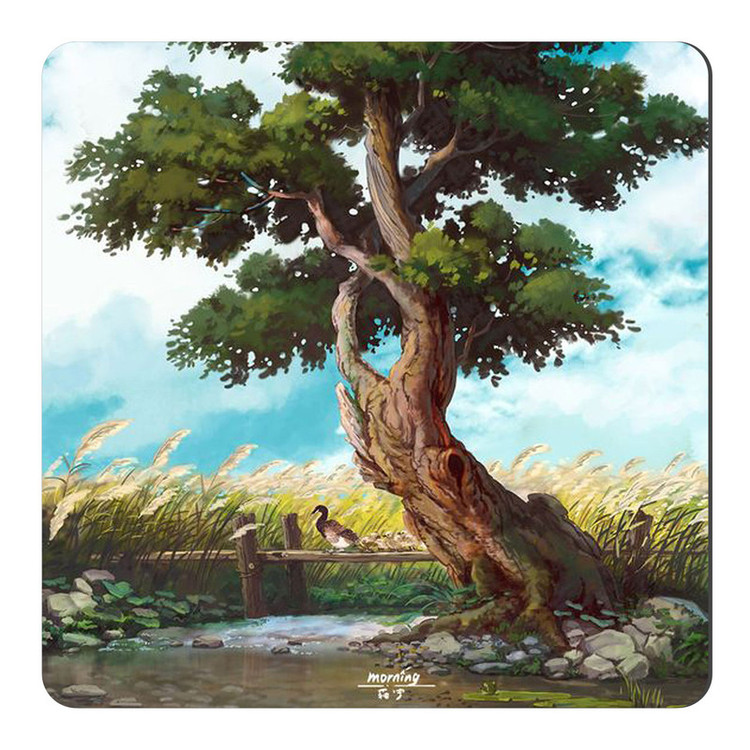 مگنت طرح نقاشی درخت و علفزار کد A643